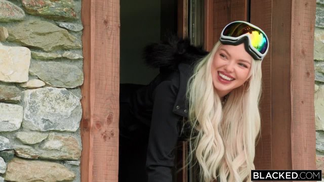 Не зря она приехала на эту лыжную базу